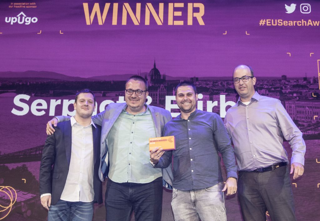 Serpact is a Winner at European Search Awards 2019 ceremony