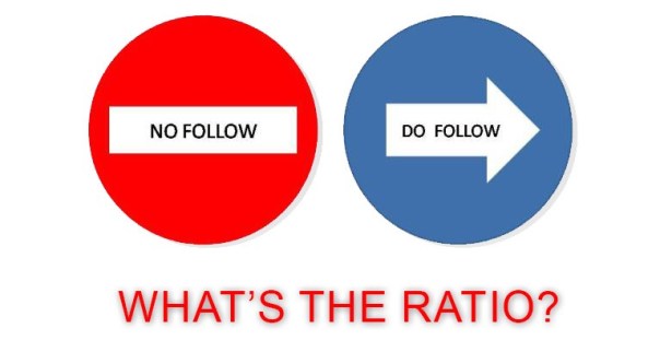 Do Follow No Follow Ratio