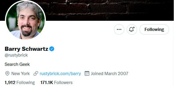 barry schwartz twitter