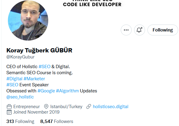 koray tugberk twitter